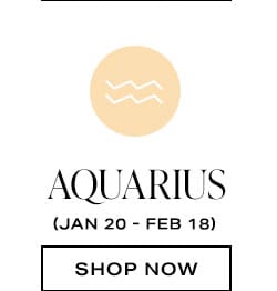 Aquarius (Jan 20 - Feb 18)