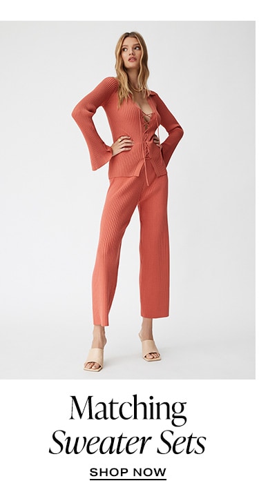 Matching Sweater Sets. Shop Now