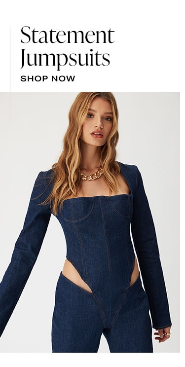 Statement Jumpsuits. Shop now.