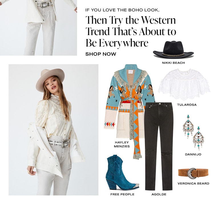 If You Love the Boho Look, Then Try the Western Trend That’s About to Be Everywhere. Shop Now