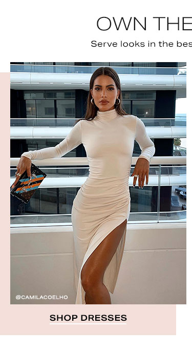 Straight from the Runway: Serve looks in the best styles of the season - Shop Dresses