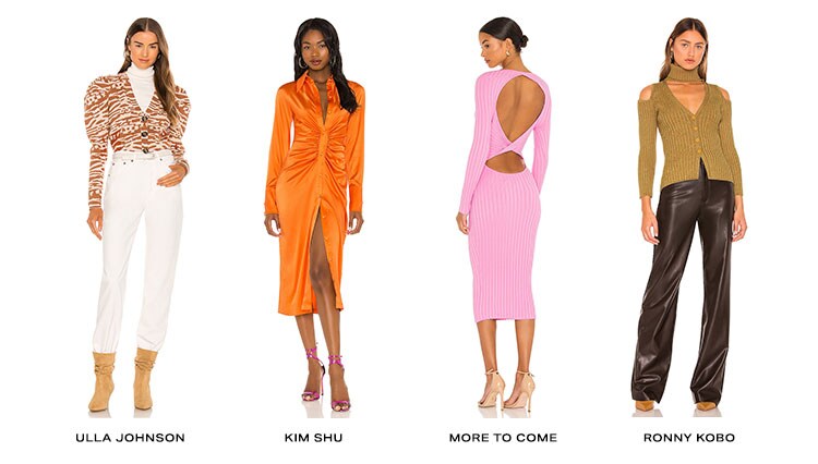  All in the Details: It’s all about the final touch, from chain links to cut-outs to one shoulder styles that will pull your whole look together - Shop the Edit