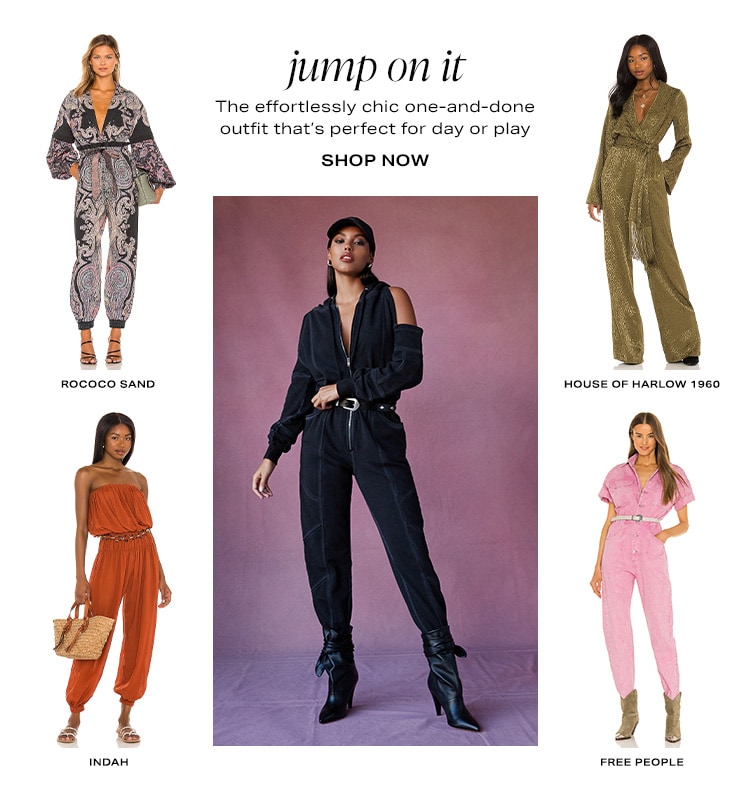 Jump On It. The effortlessly chic one-and-done outfit that’s perfect for day or play. Shop Now