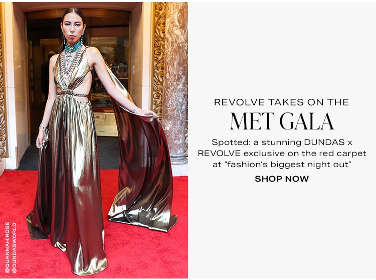 Revovev Takes on the Met Gala. Shop now.