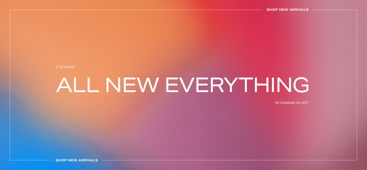 A graphic with an orange, blue, pink, and purple gradient background with white text that says \