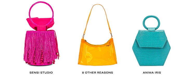 7. Bright Bags to carry Now + Into Spring. Shop now.