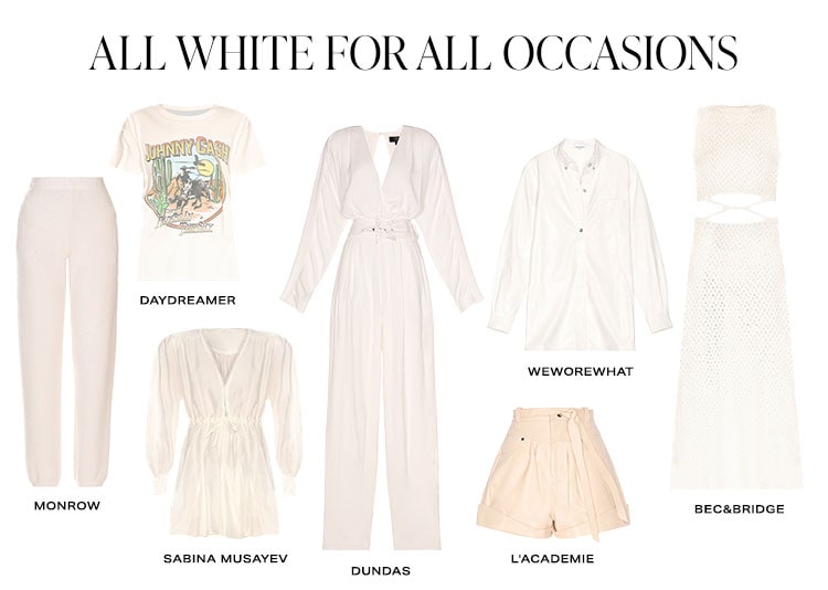 All White for All Occasions - Shop the Look
