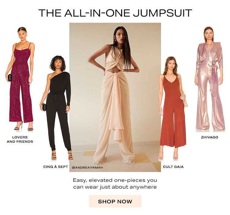 The All-In-One Jumpsuit: Easy, elevated one-pieces you can wear just about anywhere - Shop Now