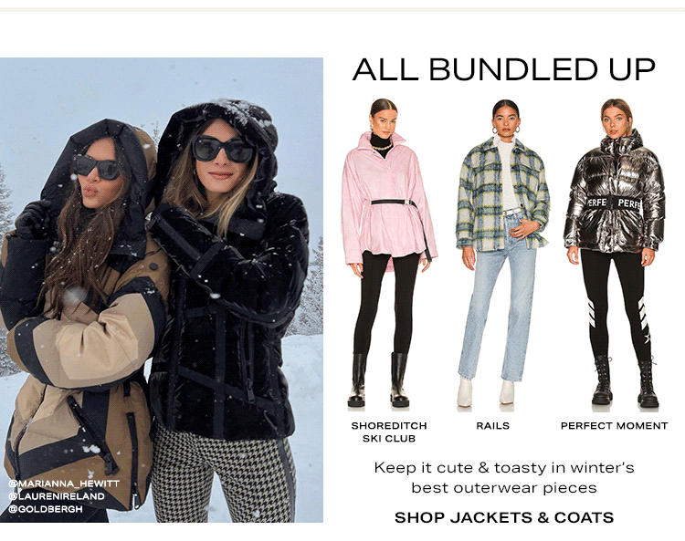 All Bundled Up: Keep it cute & toasty in winter’s best outerwear pieces - Shop Jackets & Coats