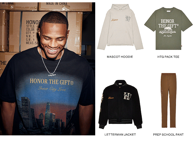 Russell Westbrook's Honor the Gift Arrives With Collection 002