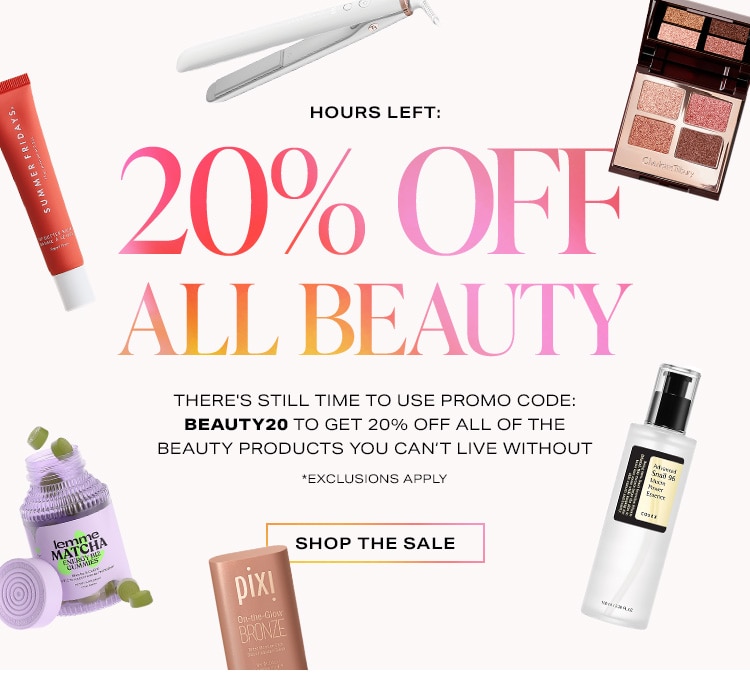 20 OFF BEAUTY IS WAITING Revolve