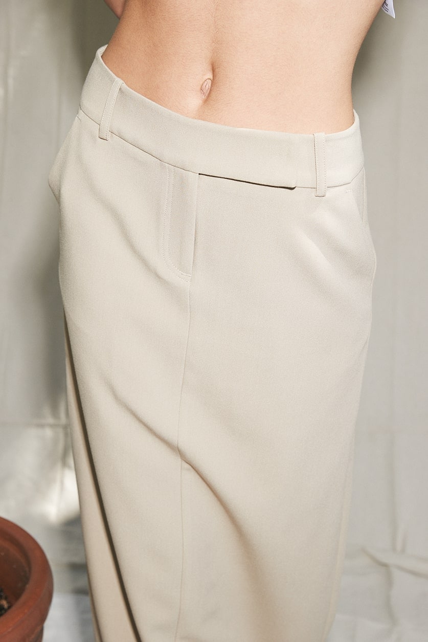 Close up view of Idalia Maxi Skirt