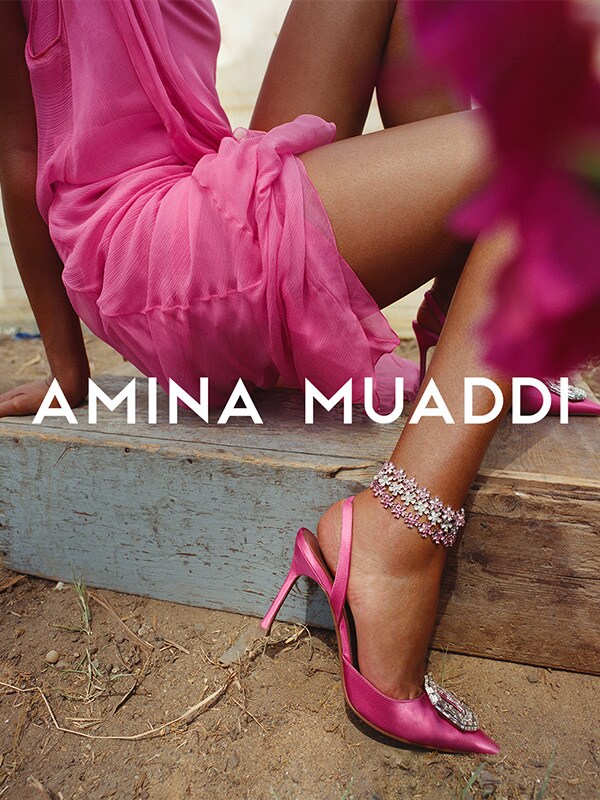 Designer of the month Amina Muaddi
