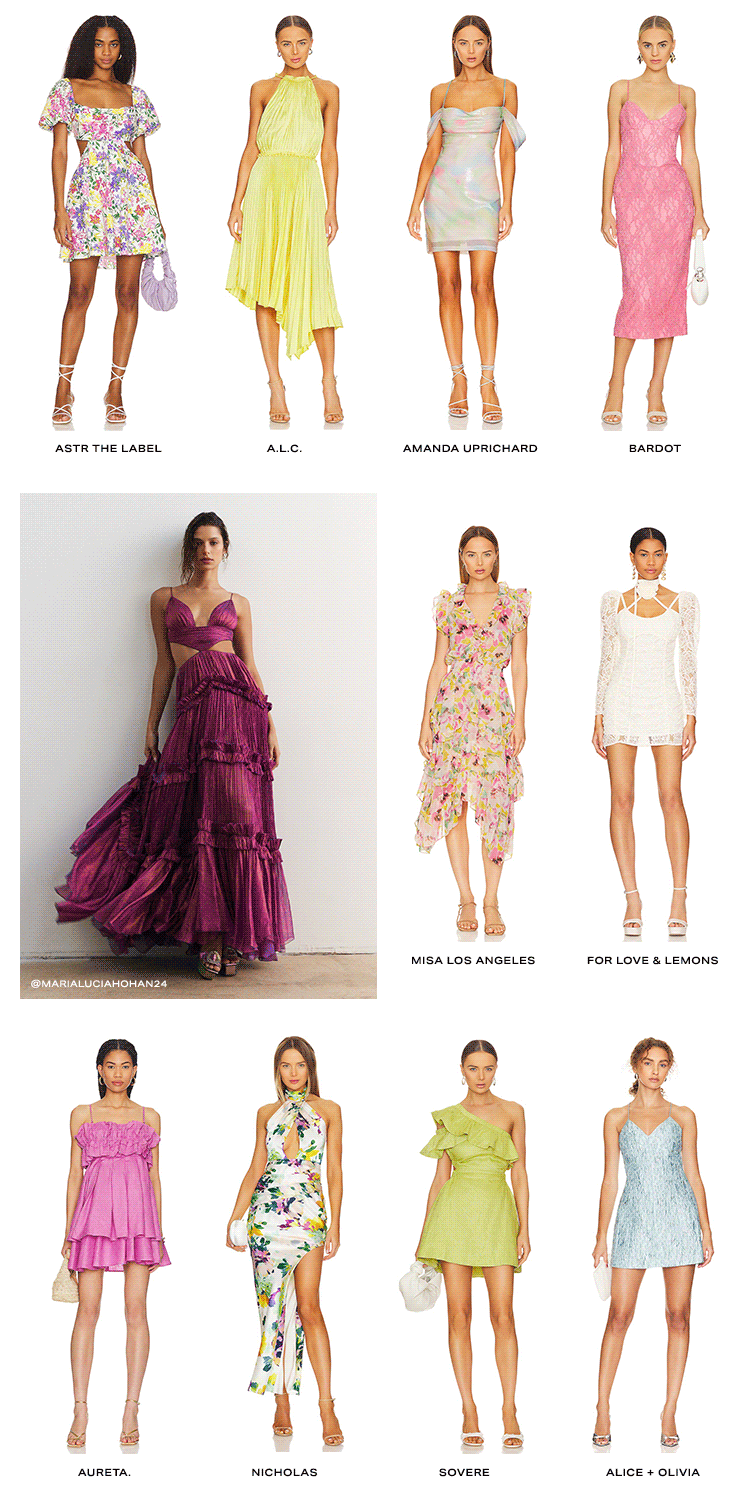 Dresses for Spring: From whimsical silhouettes to dreamy colors & prints, these dresses are the epitome of all things spring - Shop Dresses