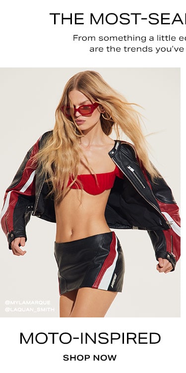 The Most-Searched Trends: Moto-Inspired - Shop Now