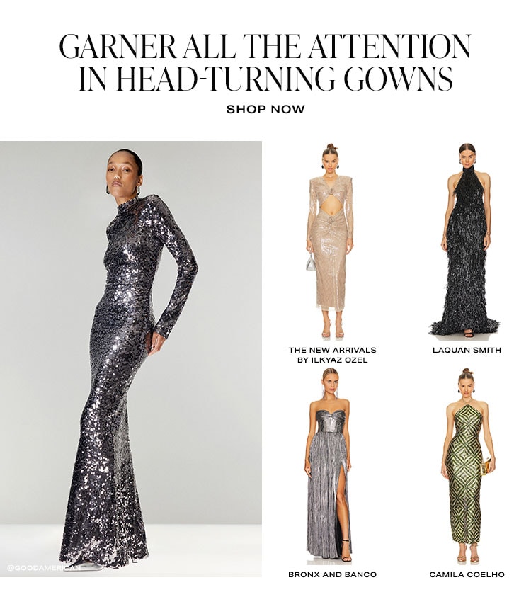 Garner All the Attention in Head-Turning Gowns