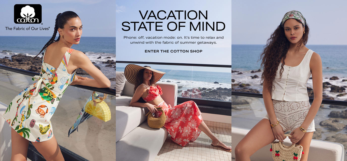 Vacation State of Mind with Cotton