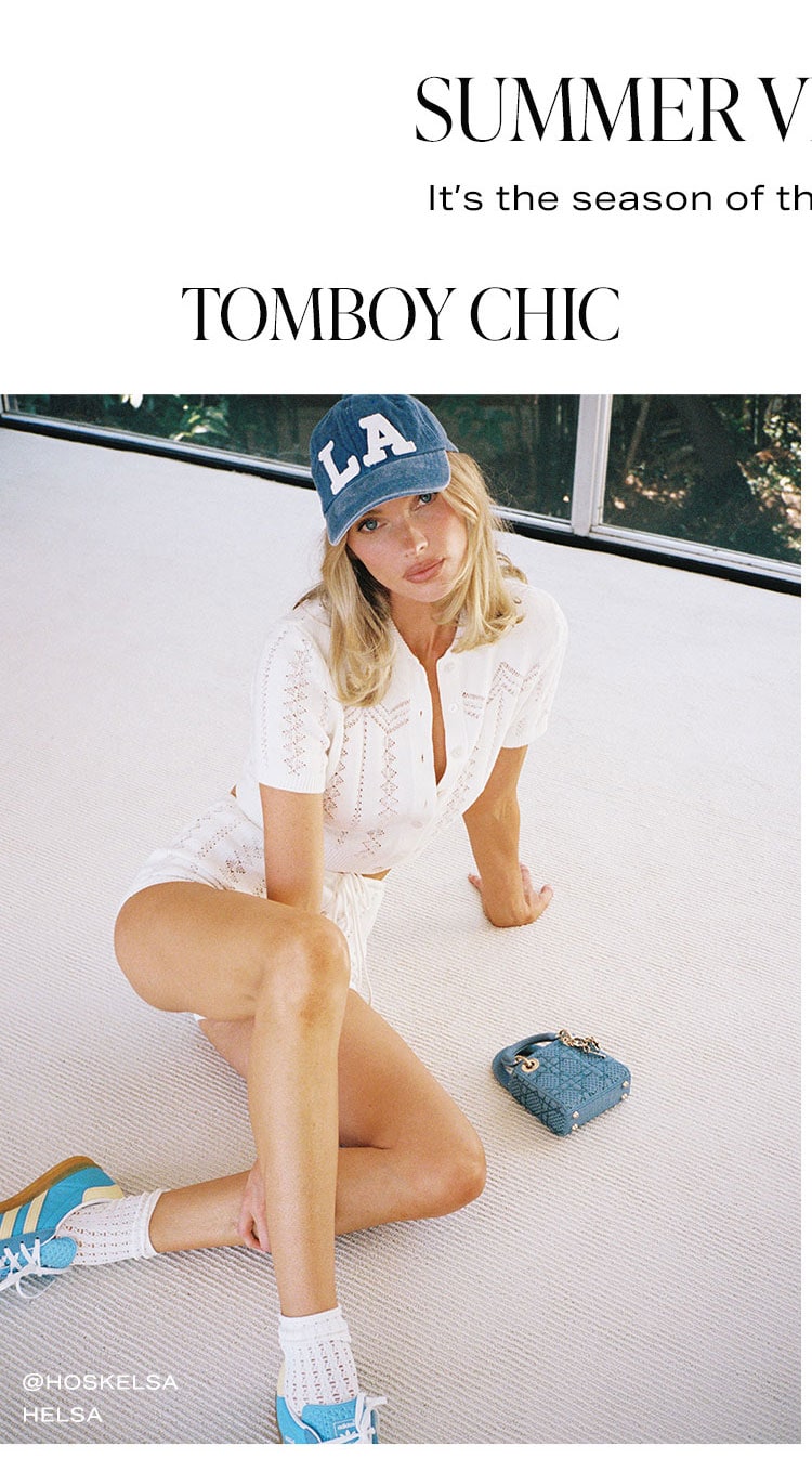 Summer Vibe Check. Tomboy Chic. 