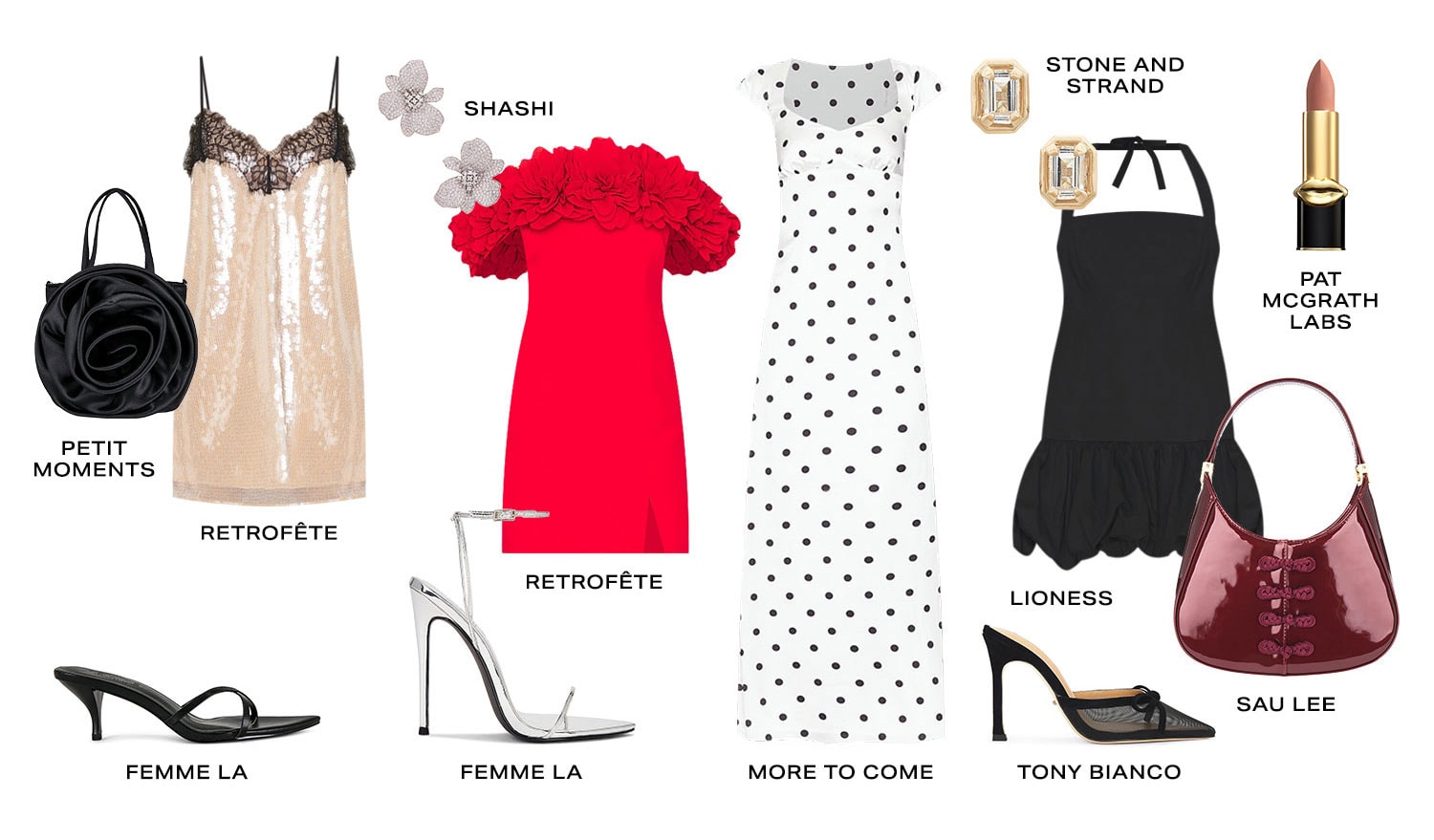 What Does Your Dress Say About You? Product assortment of dress looks. 