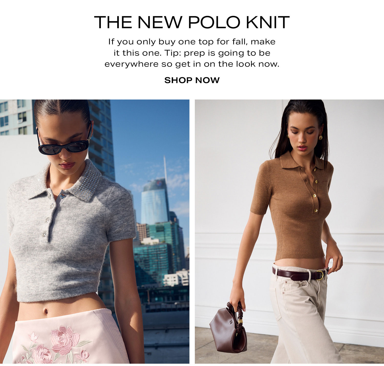 The New Polo Knit. Shop Now.