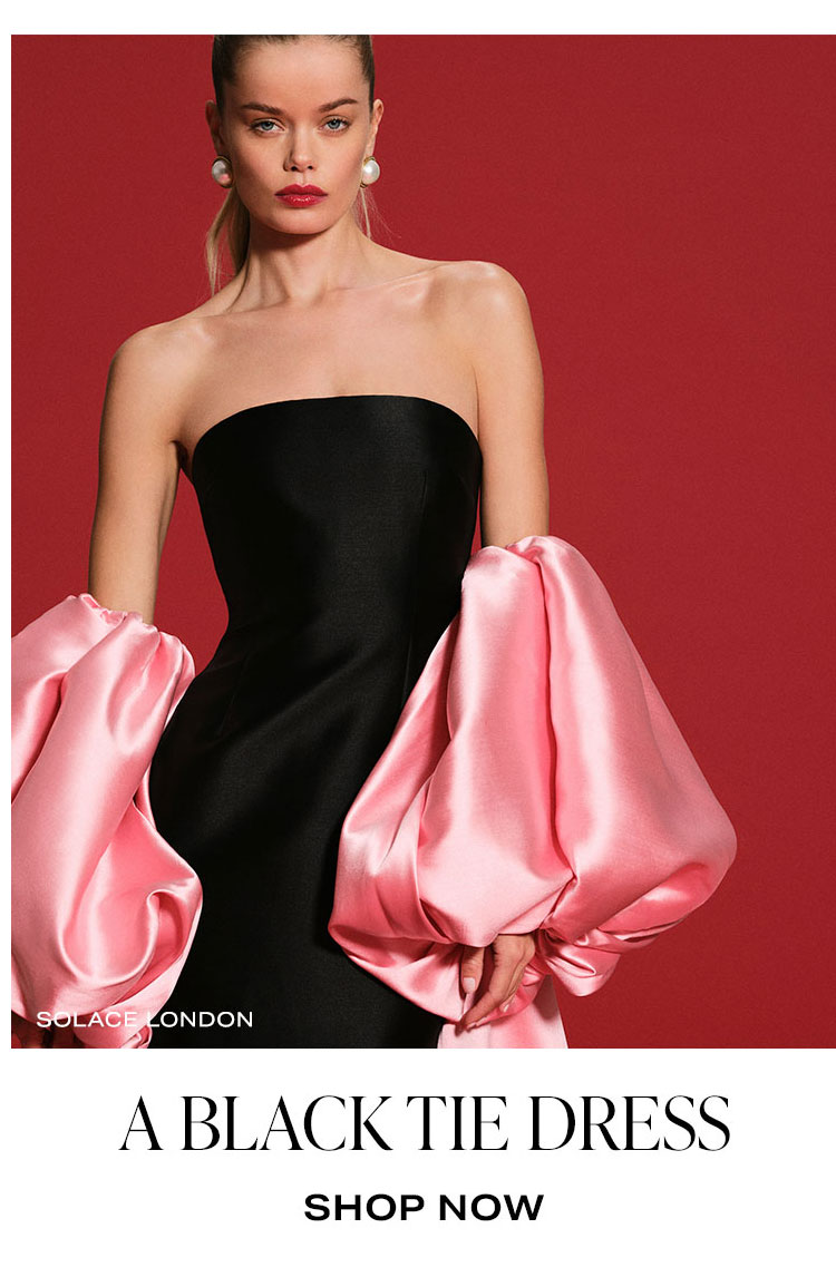 What's The Next Dress You're Buying? Shop A Black Tie Dress