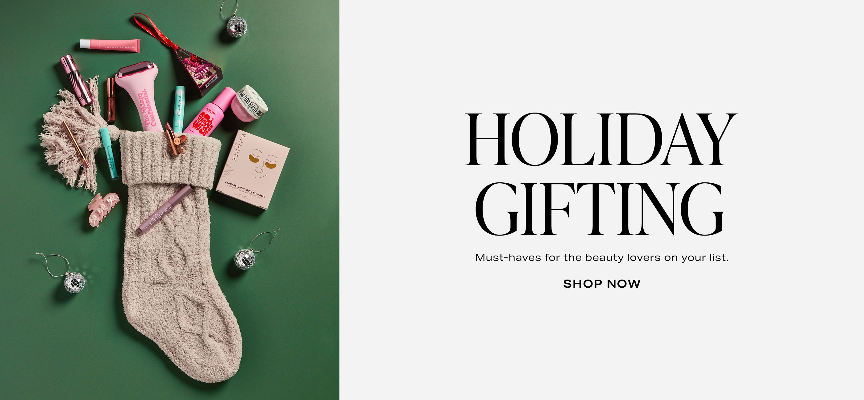 Holiday Gifting. Must-haves for the beauty lovers on your list. Shop Now.