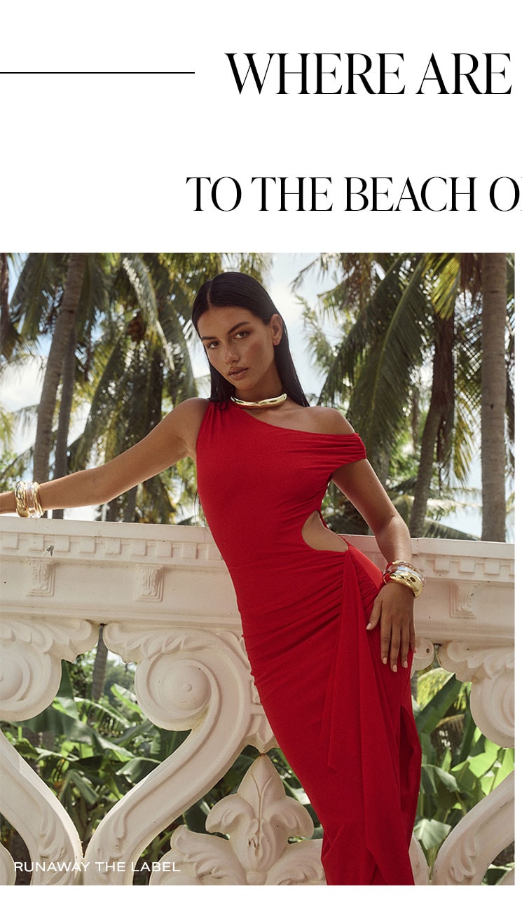 Where Are You Going? To the Beach.  Shop Now. 