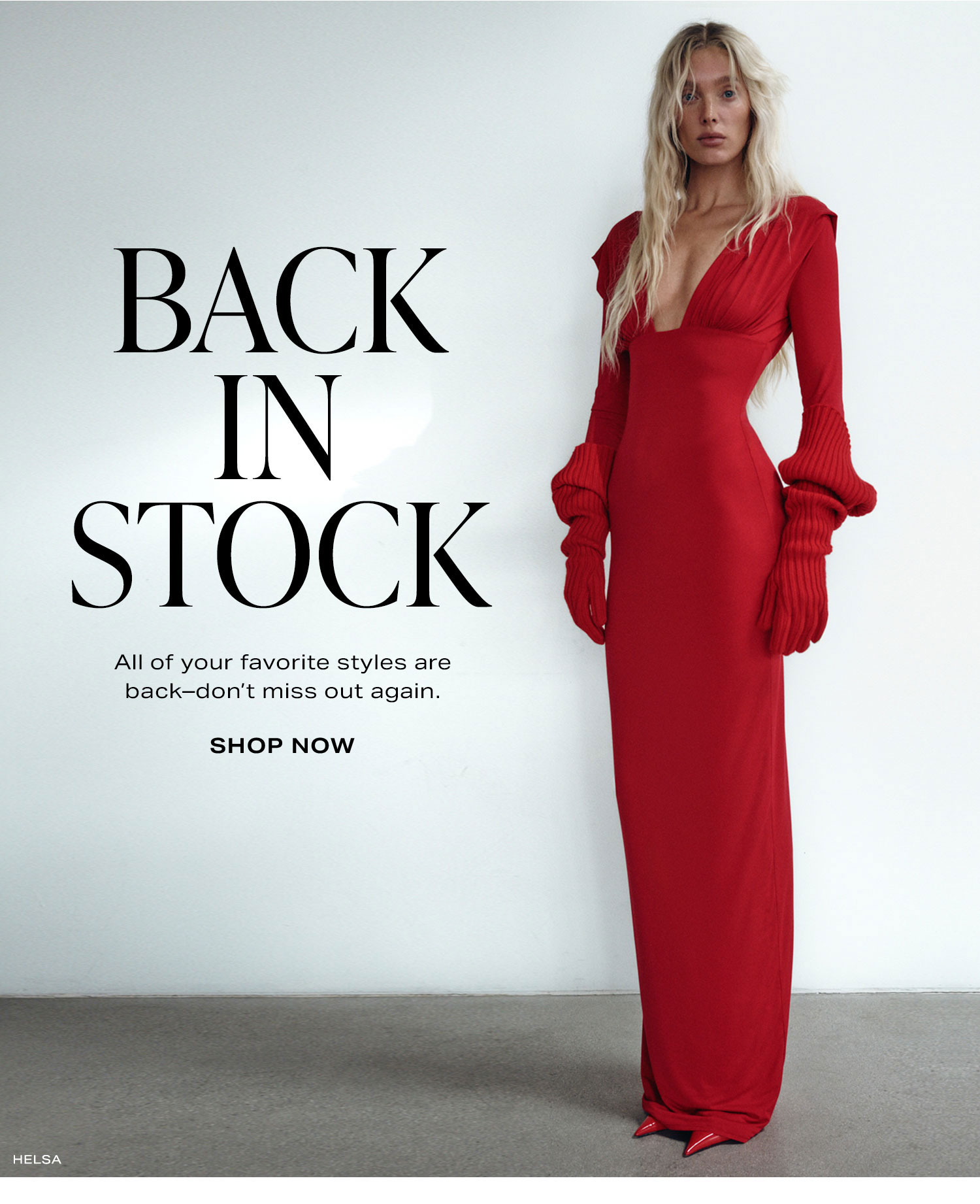 Back In Stock. Shop Now.