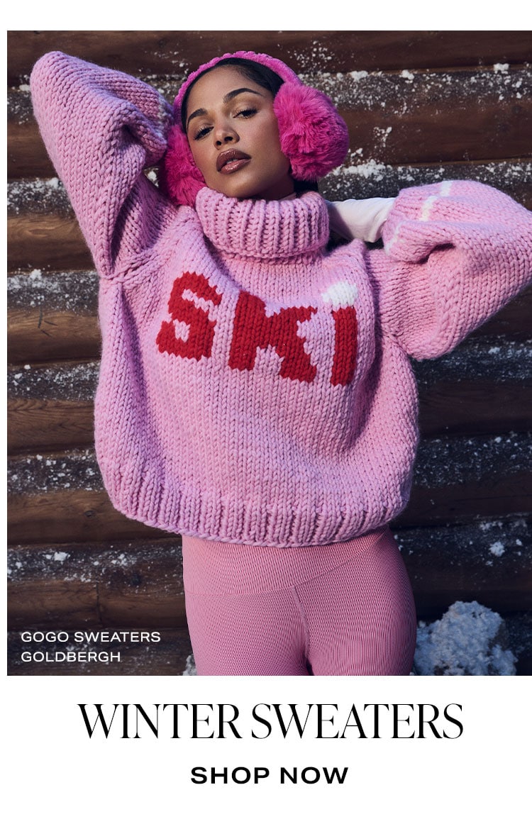Winter Sweaters. Shop Now.