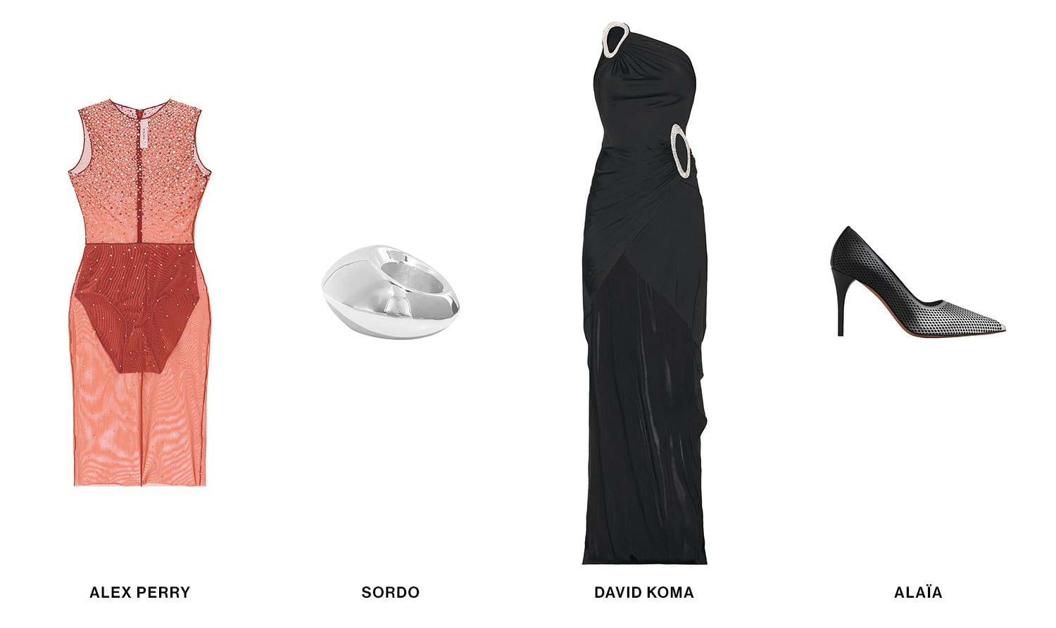 NIGHT OUT DRESSES: Turn up the heat in party-ready dresses by Courrèges, David Koma, Alex Perry + more. Shop Dresses