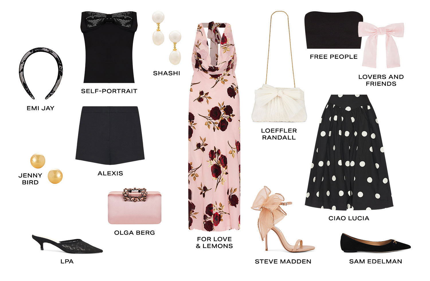 Femme For Evening. Product Assortment.