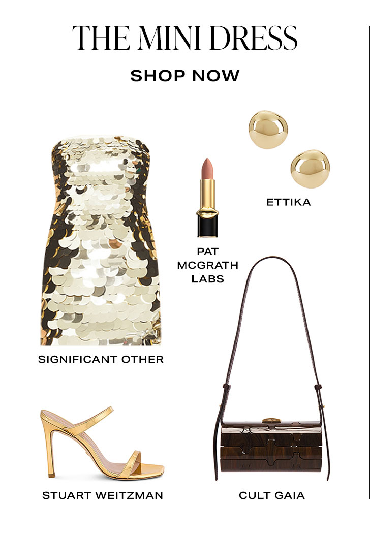 The Mini Dress. Shop Now.