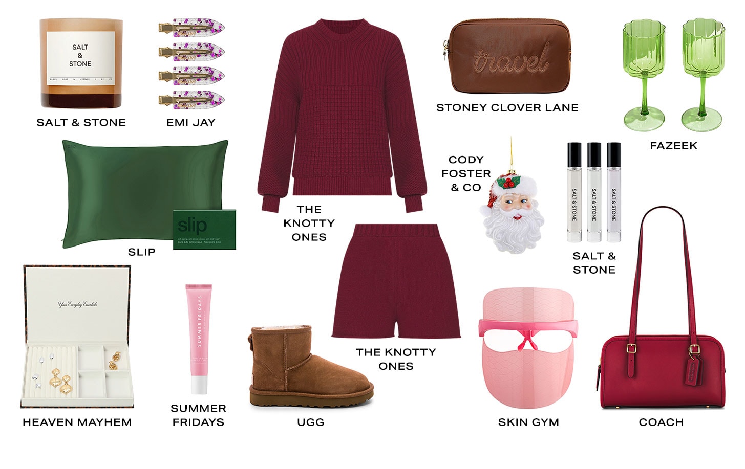 Last-Minute Gifts. Product Assortment.