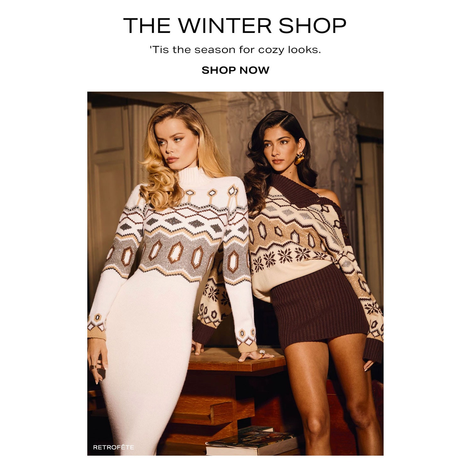 The Winter Shop. Shop Now.