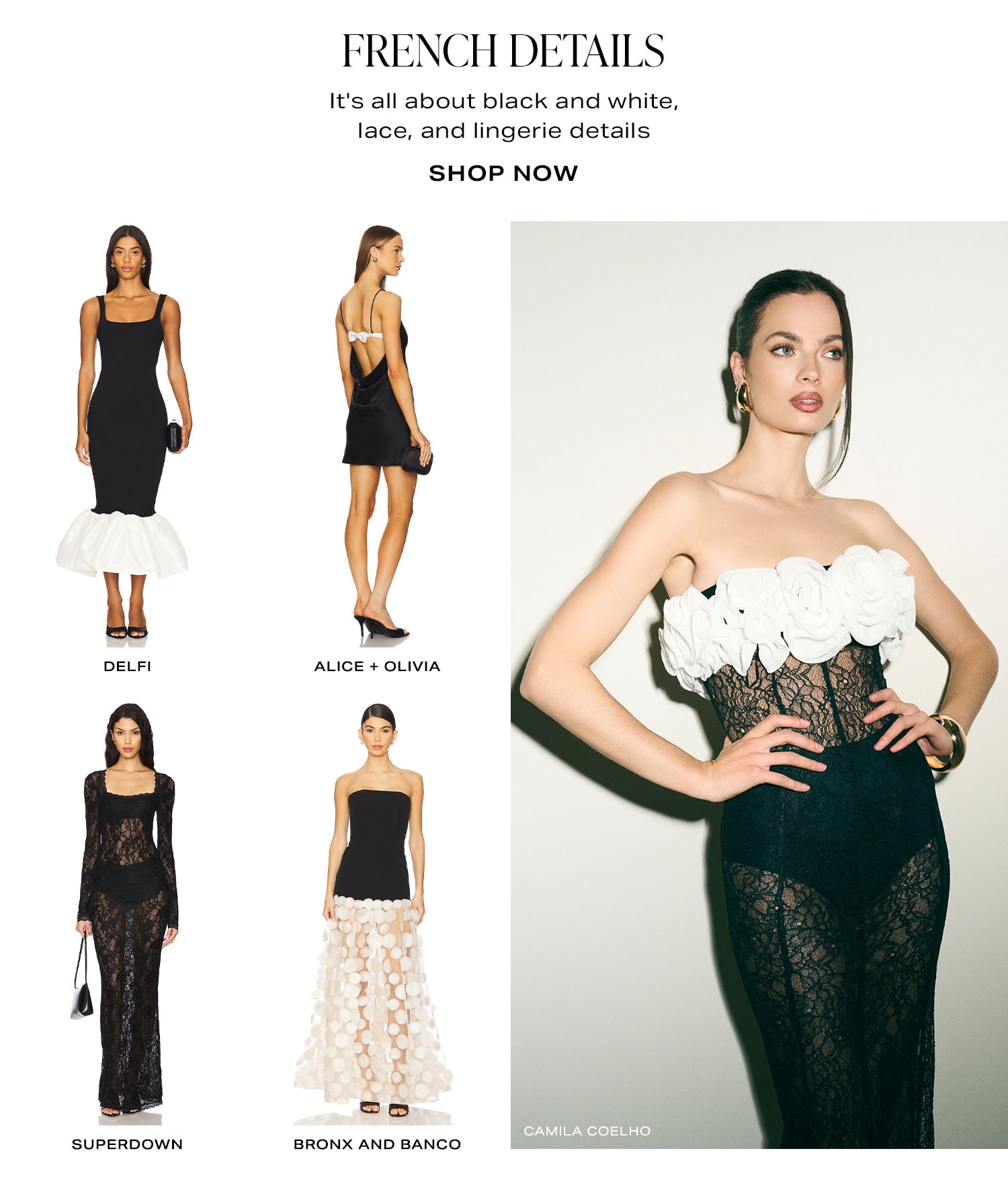French Details. Shop Now.