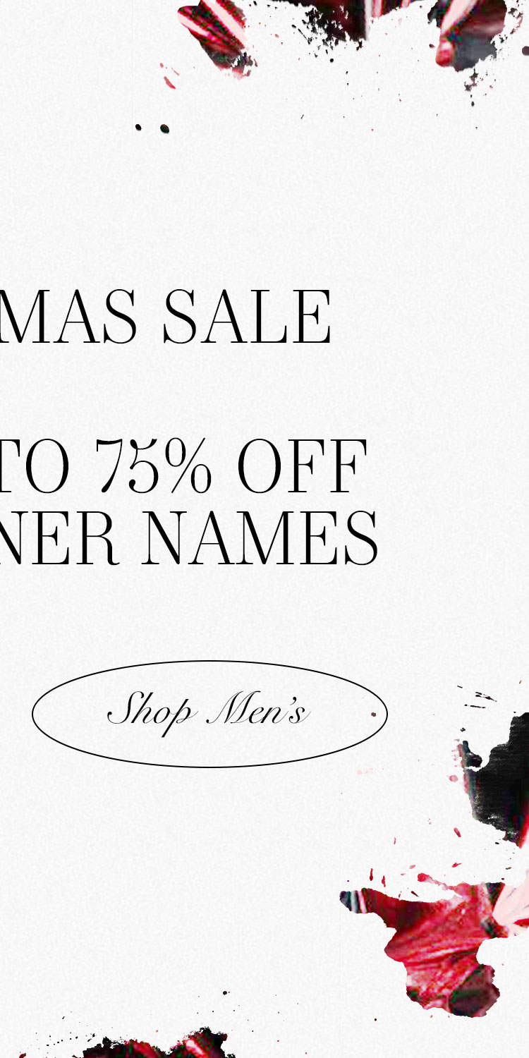 AFTER X-MAS SALE DEK: Enjoy up to 75% off top designer names