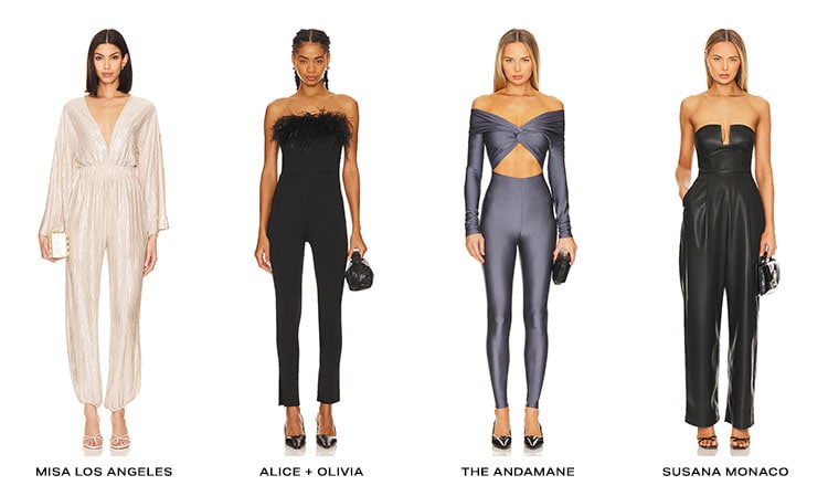 The One for You. You won’t be able to resist the chic appeal of these solo styles CTA: Shop Jumpsuits 10 MERCH PICKS. Shop Jumpsuits