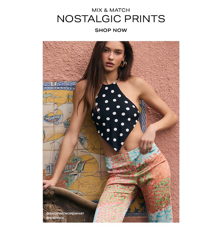 Mix & Match Nostalgic Prints - Shop Now