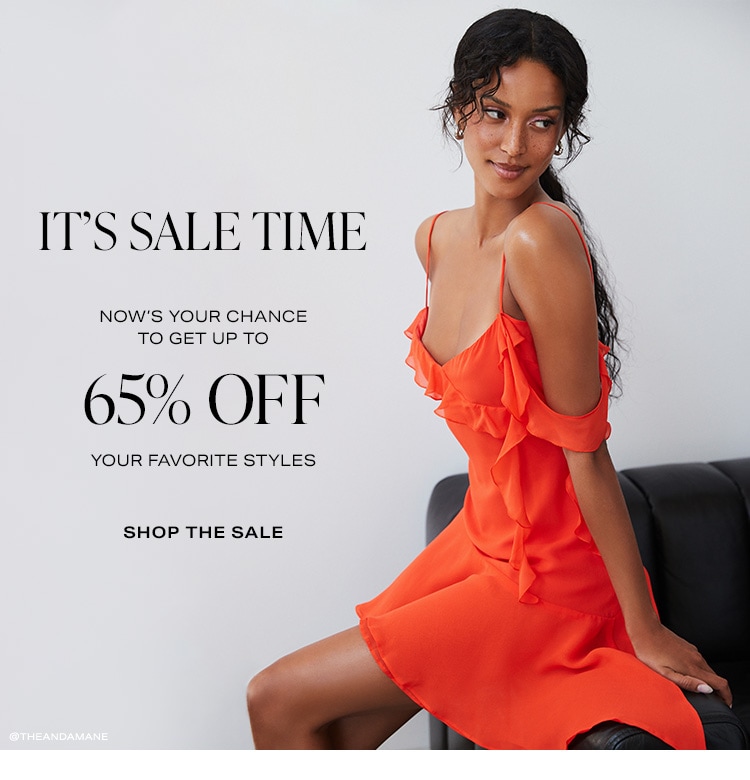 It's Sale Time. Now’s your chance to get up to 65% off your favorite styles. Shop 