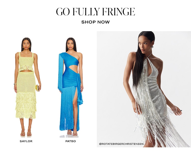 Go Fully Fringe. Shop Now