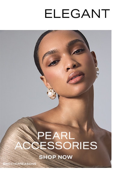 Elegant Accents. Pearl Accessories. Shop Now