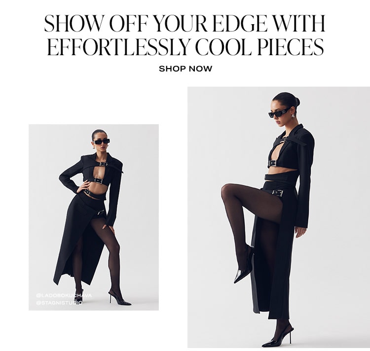 Show Off Your Edge With Effortlessly Cool Pieces - Shop Now