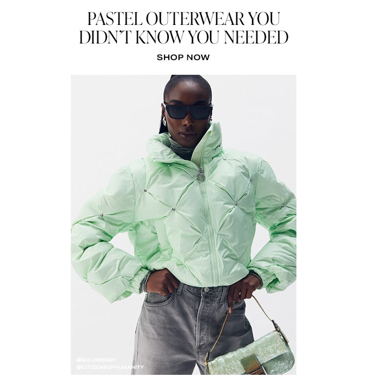 Pastel Outerwear You Didn’t Know You Needed - Shop Now