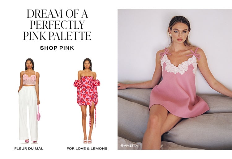 Dream of a Perfectly Pink Palette. Shop Now