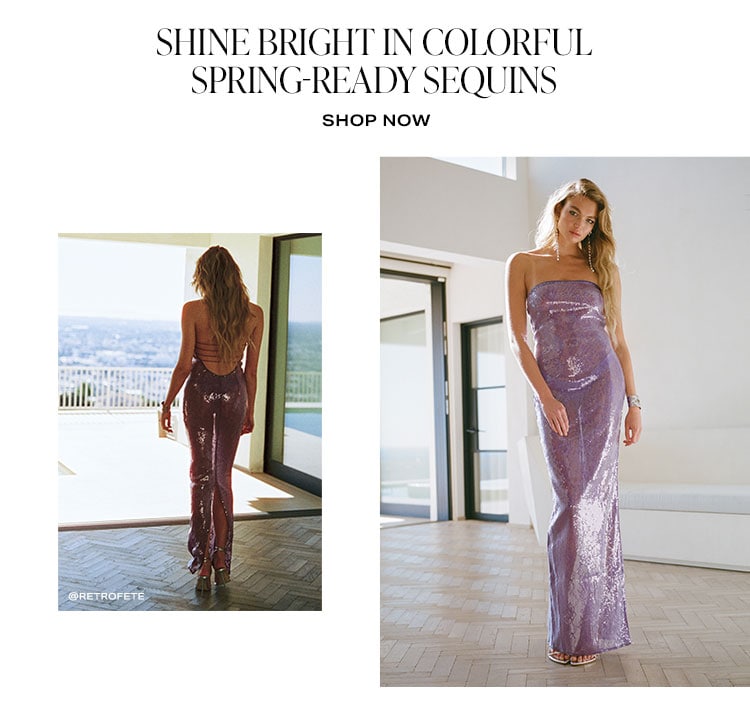 Shine Bright in Colorful Spring-Ready Sequins - Shop Now