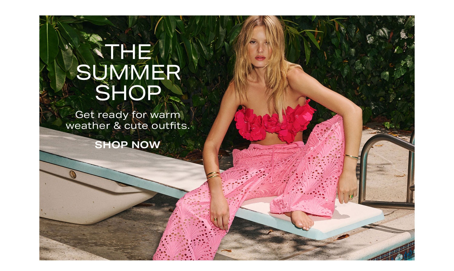 The Summer Shop. Get ready for warm weather & cute outfits.