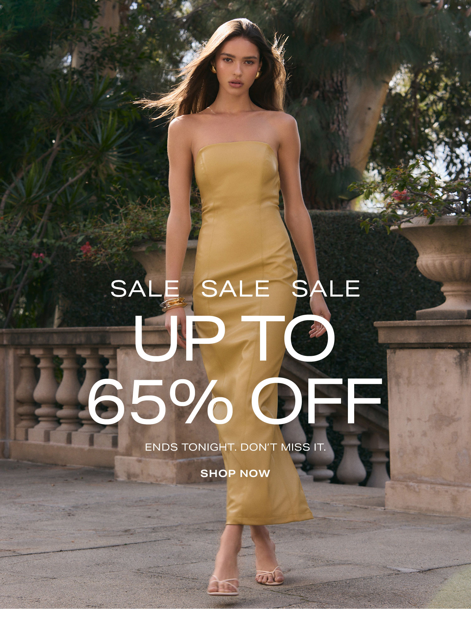 Sale Sale Sale.  Up to 65% Off. Ends tonight. Don’t miss it.