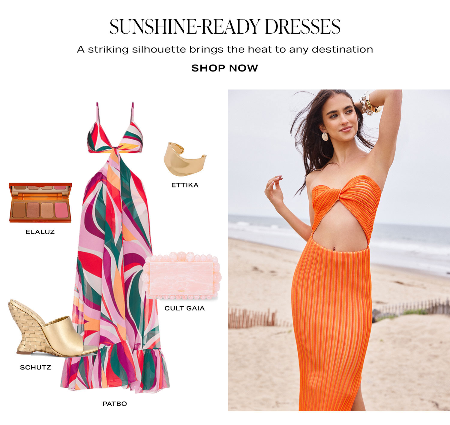 Sunshine-Ready Dresses. Shop Now.