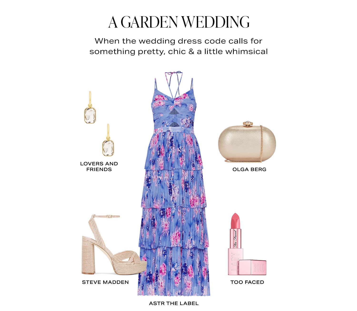 June 8th: A Garden Wedding.  Shop Now.