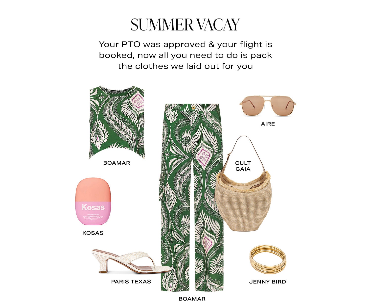 Shop Summer Vacay.